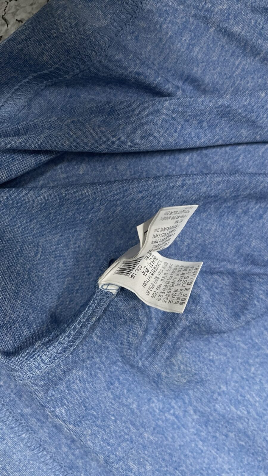 The North Face O edition Regular fit Half sleeve Tshirt Blue Size M