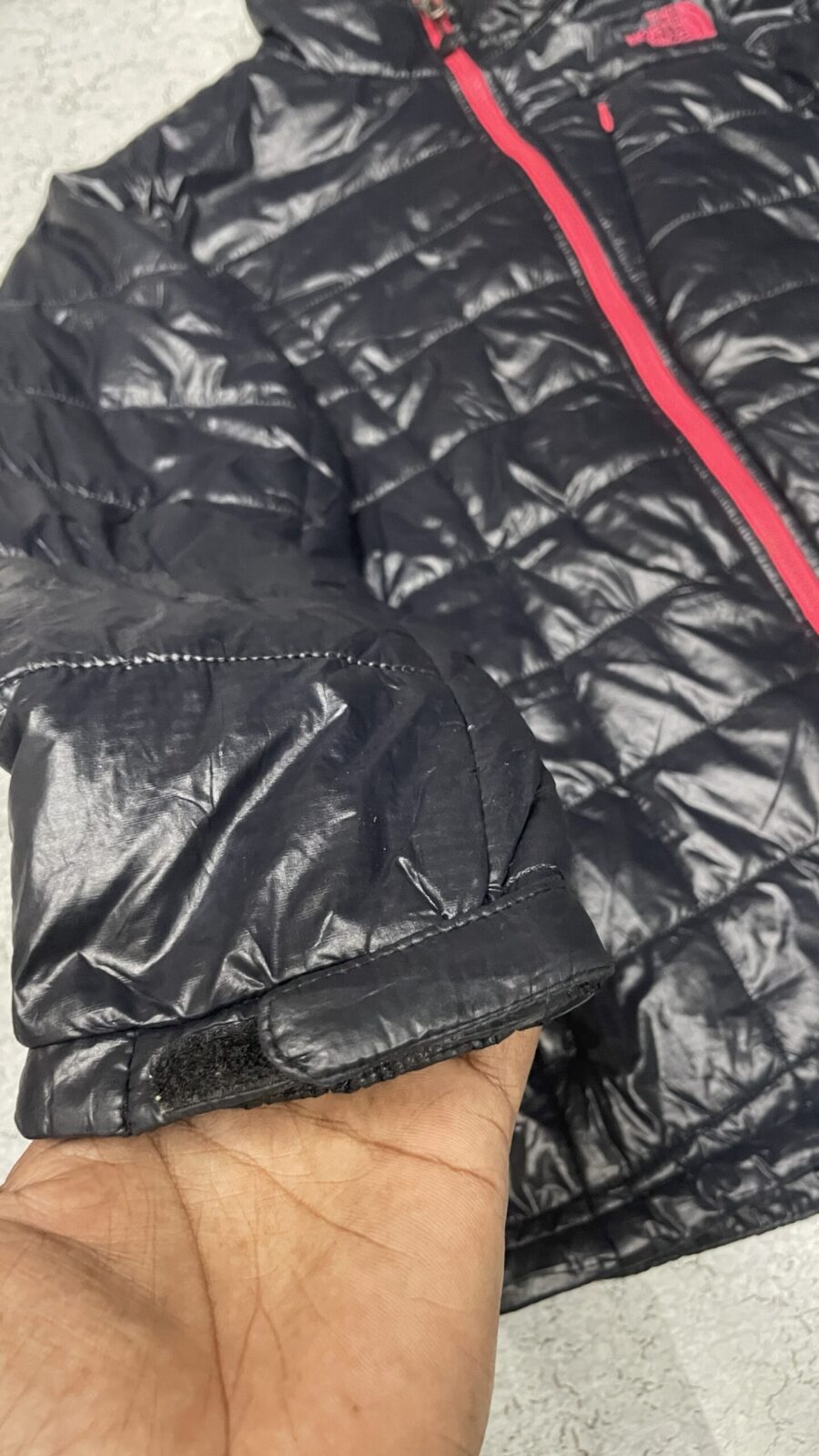 The North Face Puffer Jacket Shine Black Size L