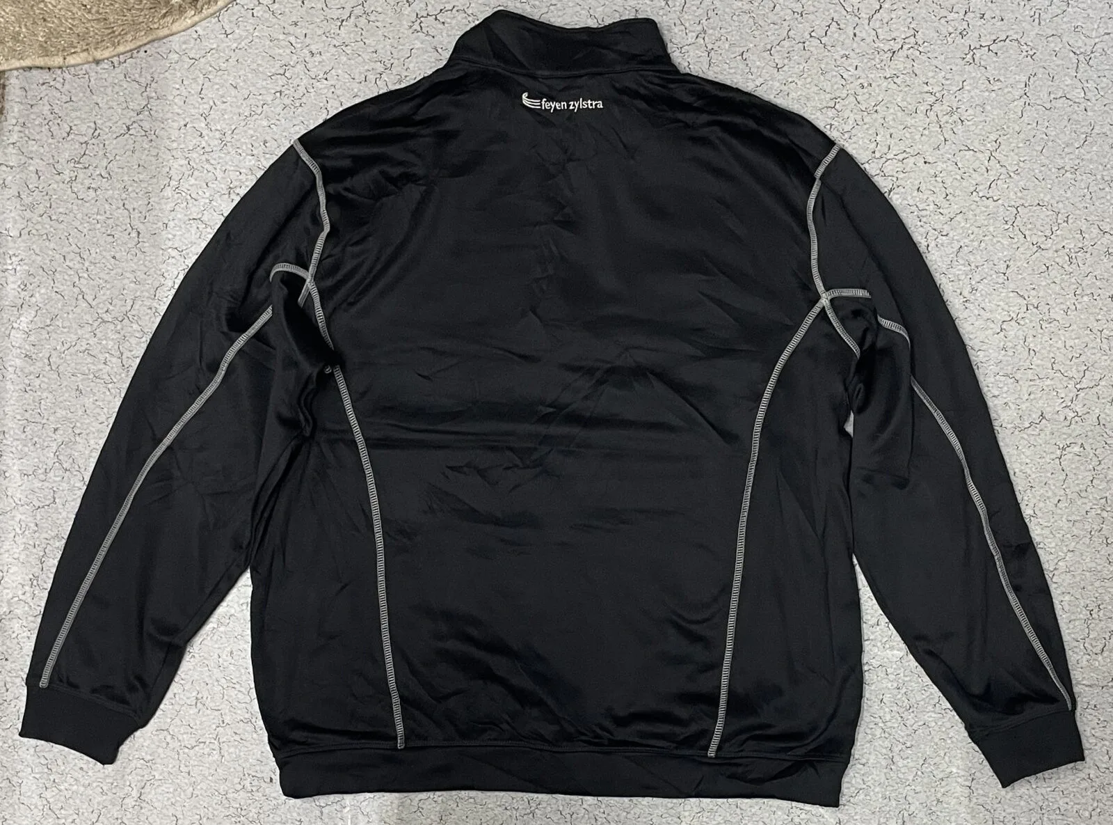 Nike Golf Half zip high neck oversized men’s winter Jacket black size XL