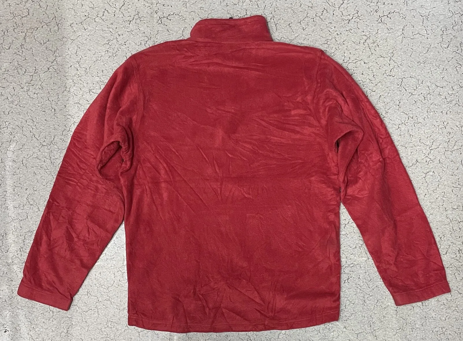Columbia Men’s Winter Sweatshirt Fleece Size Xl Red