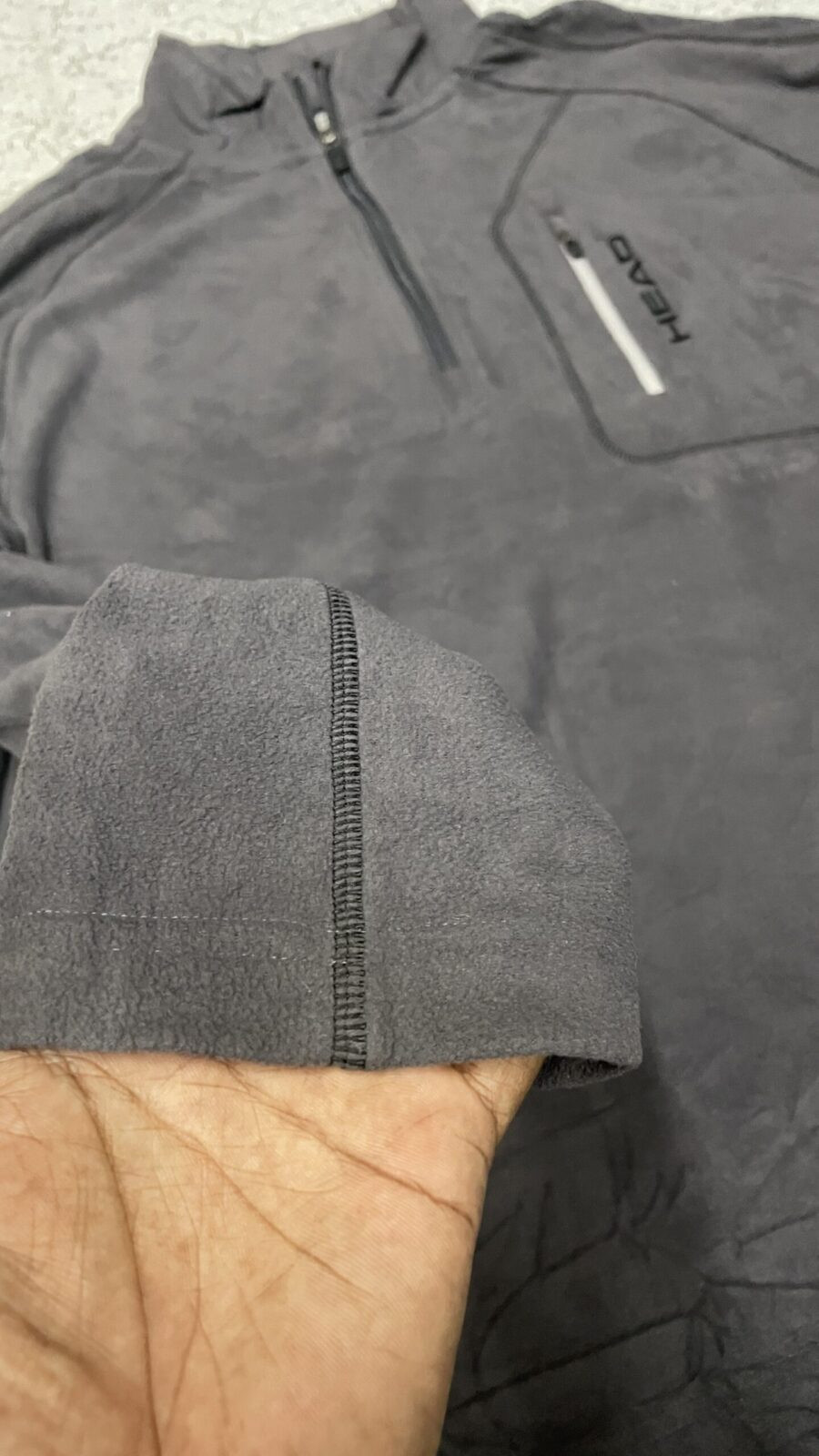 Head Men’s winter Sweatshirt Grey size XL