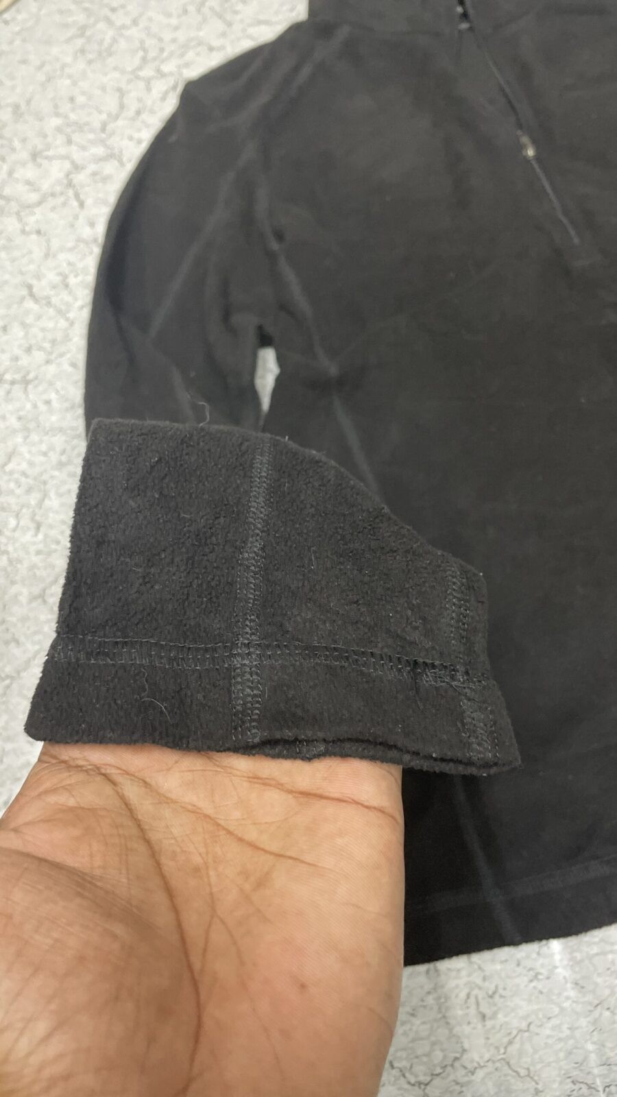 Patagonia Winter Sweatshirt Half ZIP Up Black Size S