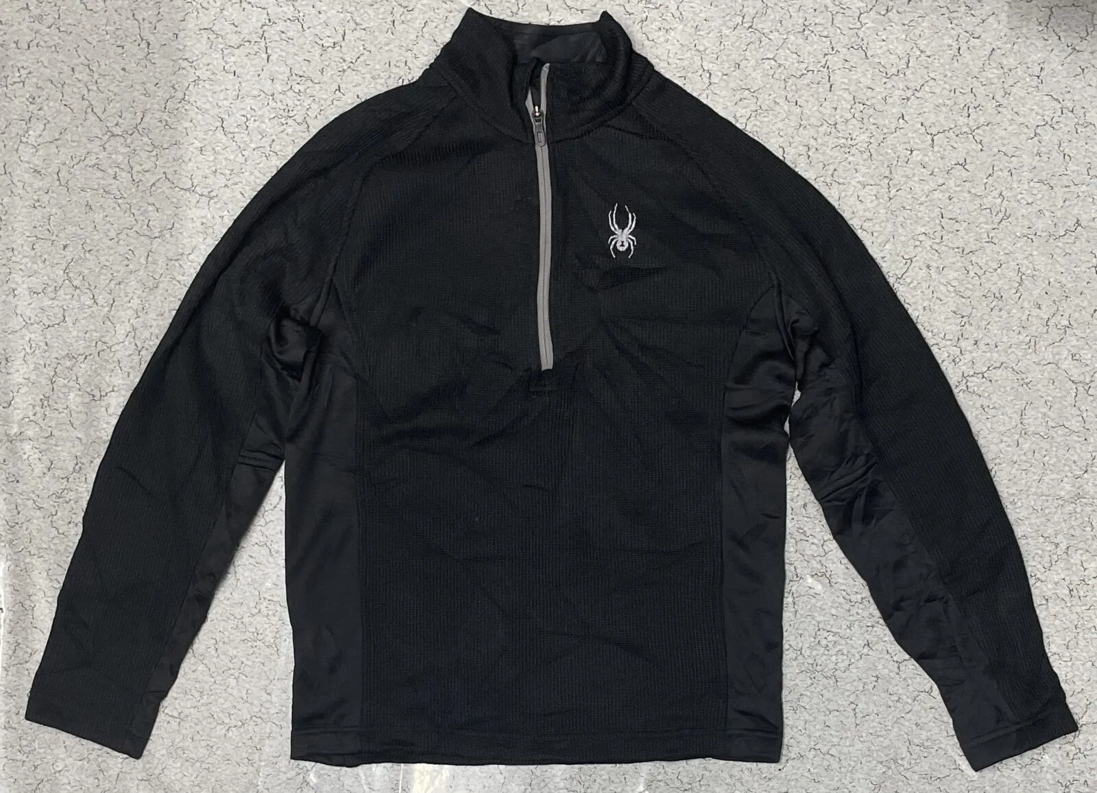 Spyder Half-Zip Performance Fleece | Black | Size M