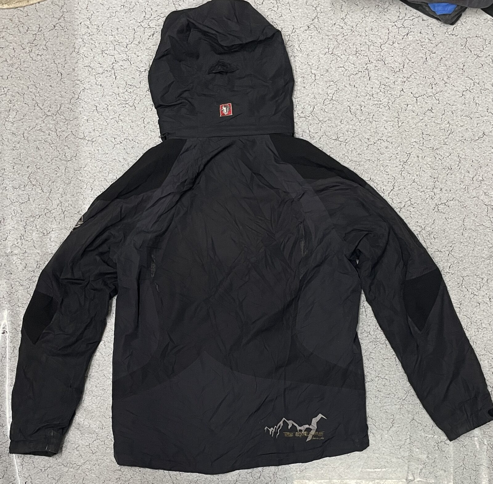 Black Yak Extreme Peak Full Zip-up Winter Jacket Black XL