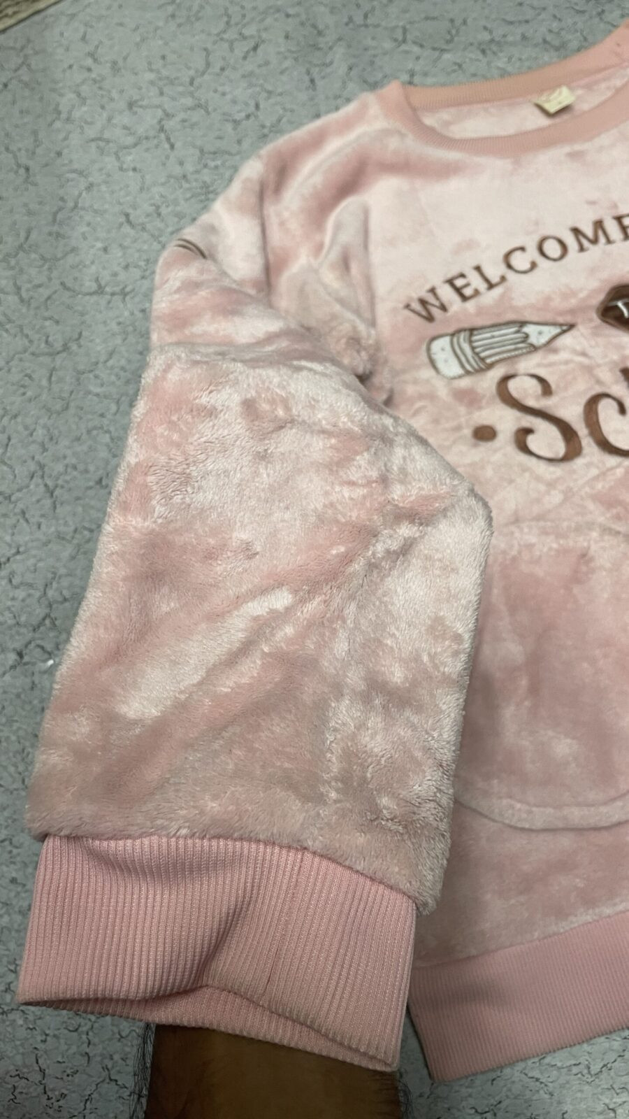 Welcome Back School winter Sweater Unisex for School Students size M