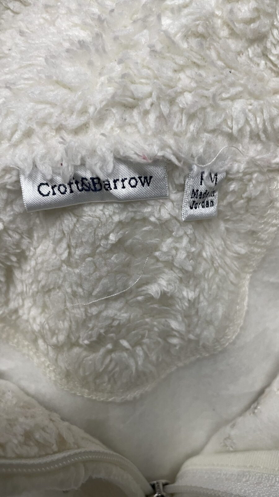 Croft &Amp; Borrow Embroidery Women’S Sleeveless Winter Jacket M