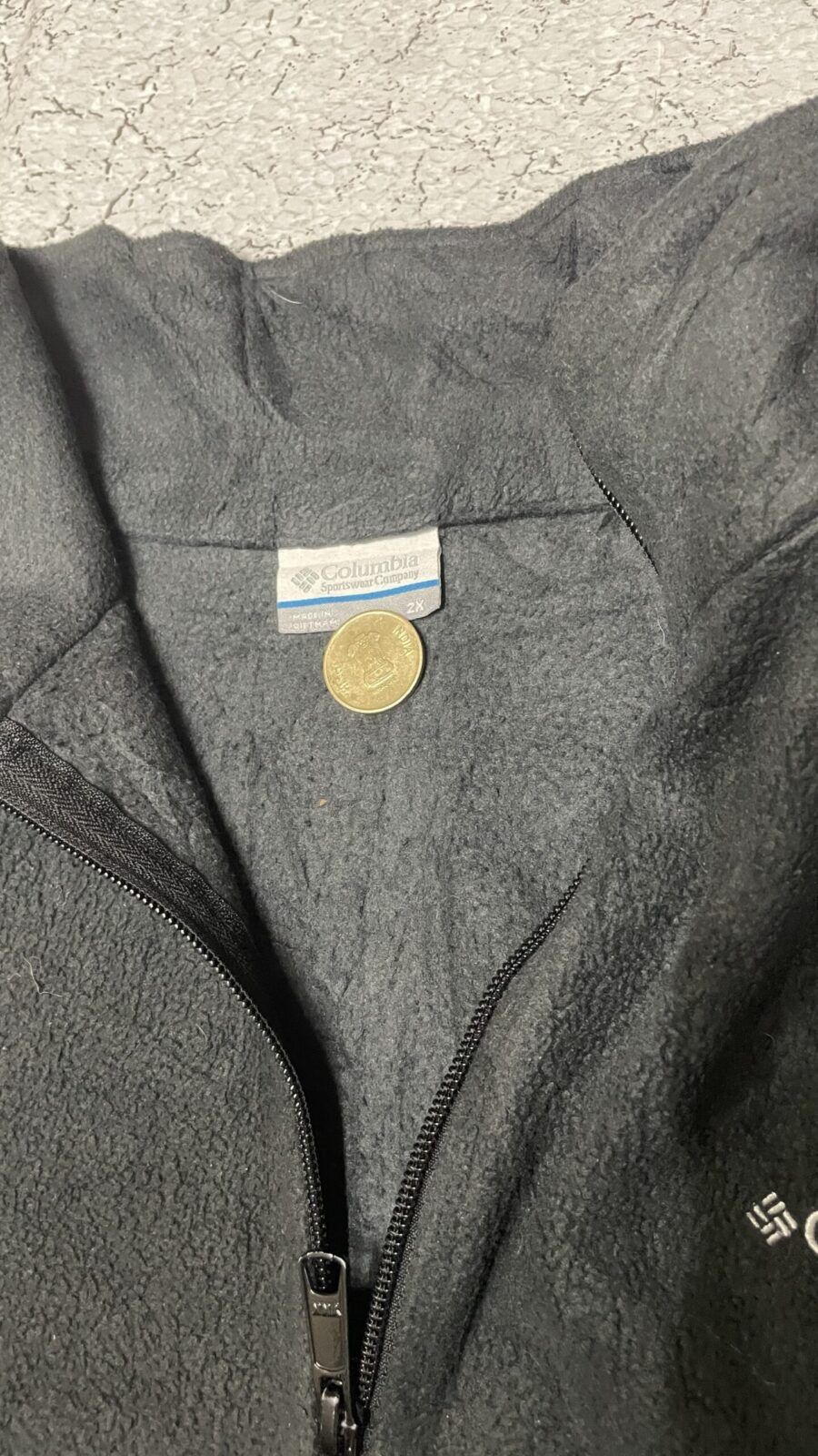 Columbia Winter Sleeveless fleece Jacket unisex size XXL