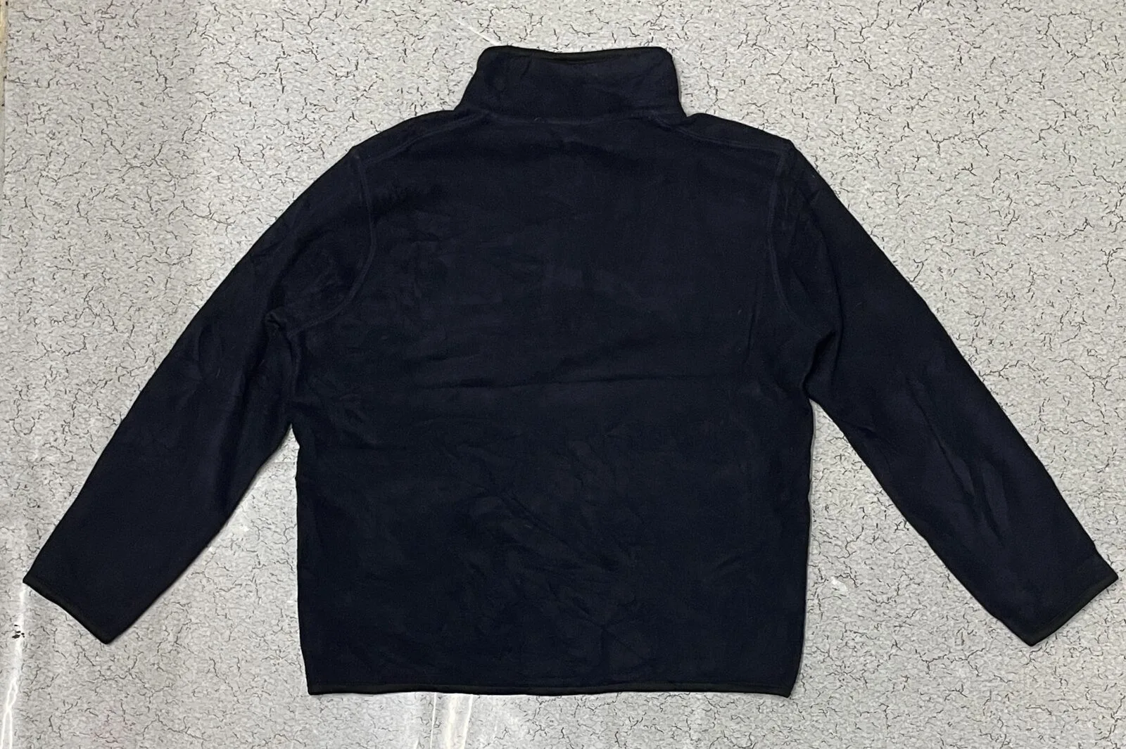 Uniqlo Half Zip Up Winter Sweater lite weight unisex dark blue size M