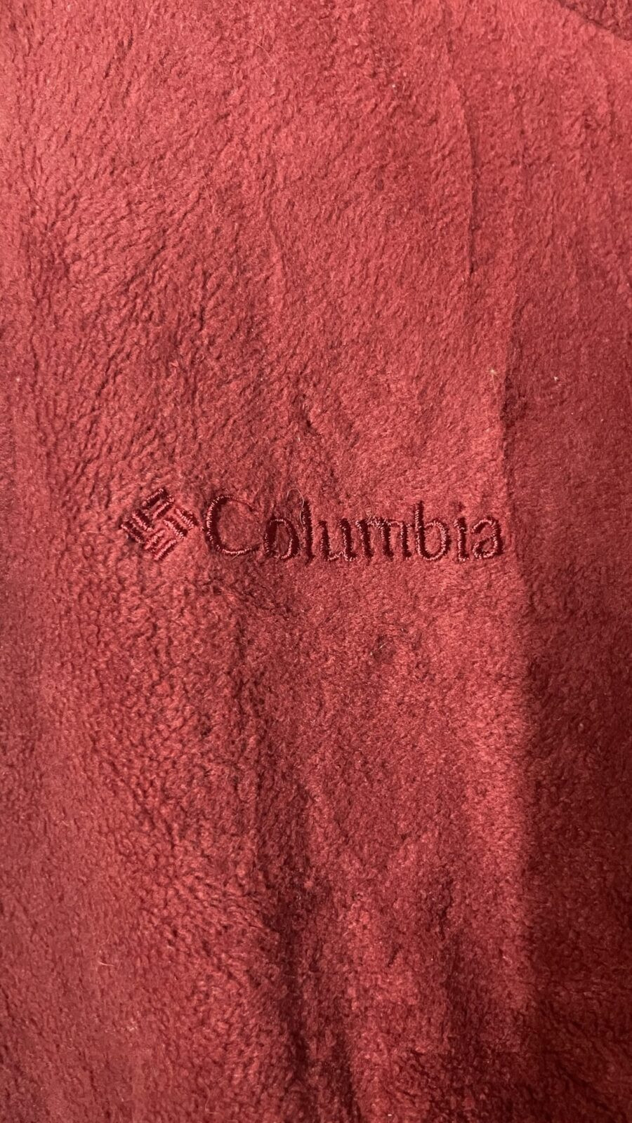 Columbia Women’s Winter Sweatshirt sleeveless Red Size S