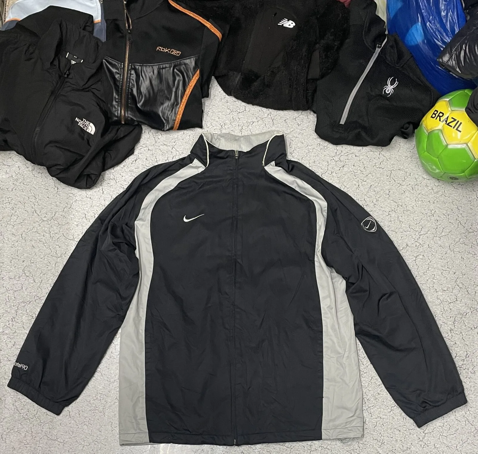 Nike Clima Fit Total 90 winter Jacket Black Grey size XL
