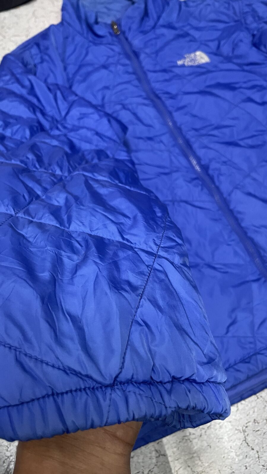 The North Face winter Puffer Jacket Blue Size XL