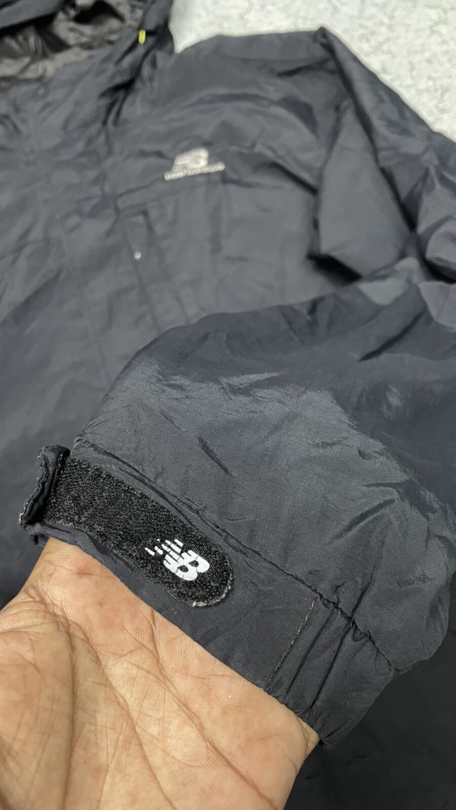 New Balance Hooded Winter jacket black size XL