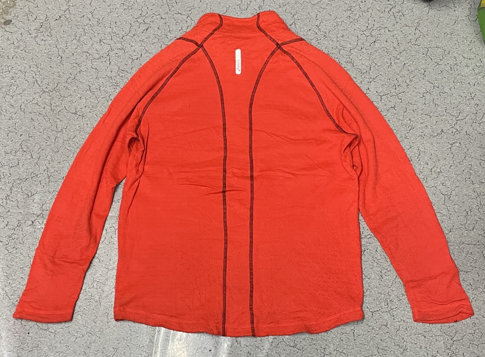 Asics Winter Track Tshirt Orange Size L