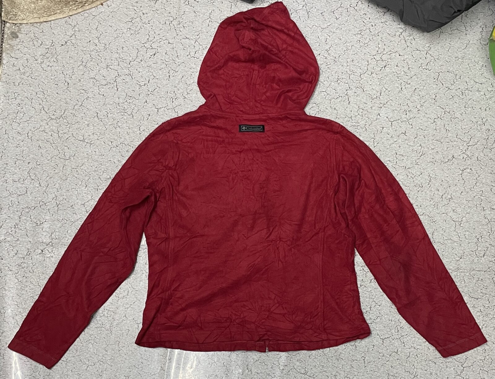Columbia Women’s Winter Hooded Sweater Red Size S