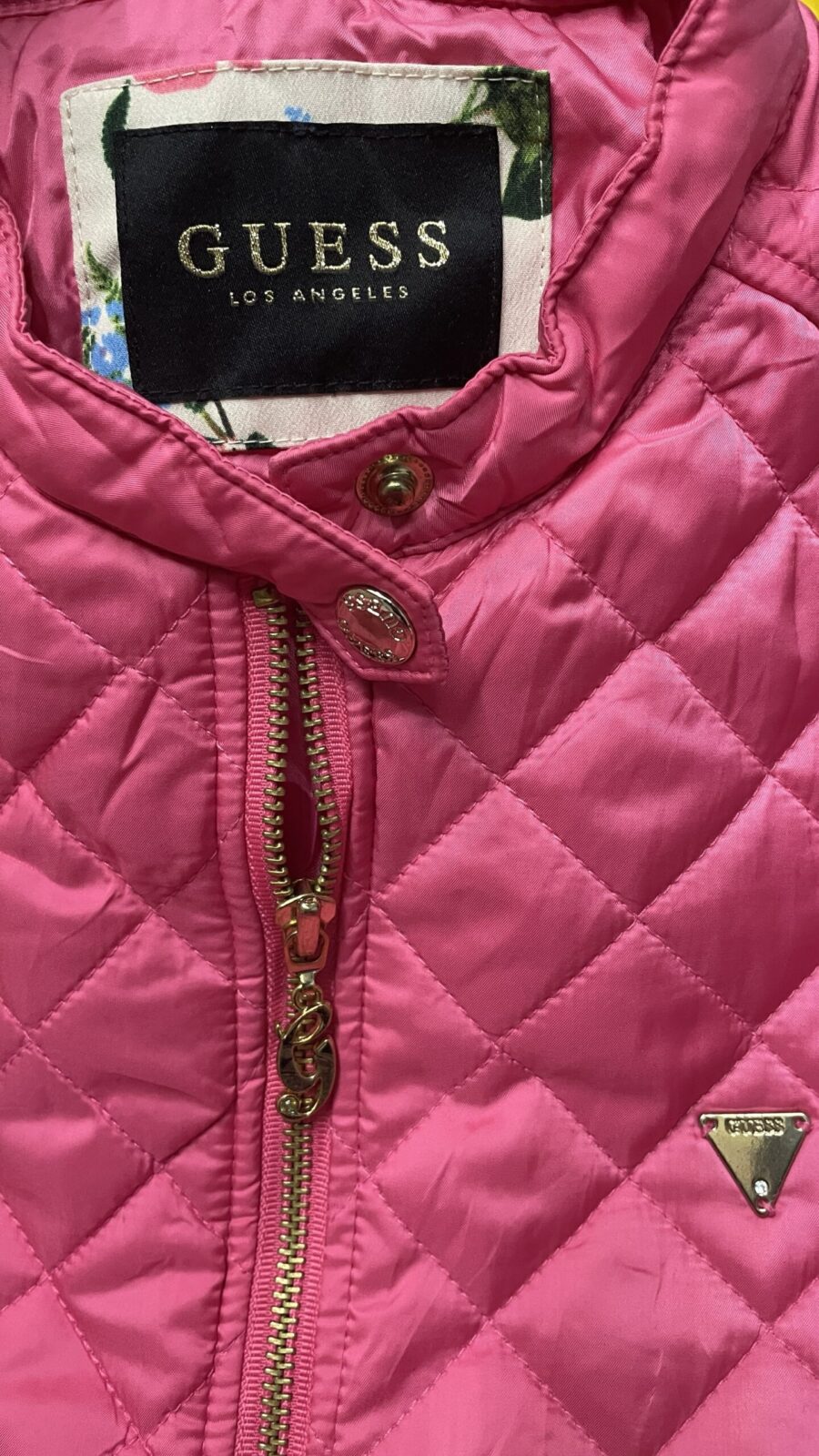 Guess Los Angeles Women’s Puffer Jacket Pink size XS