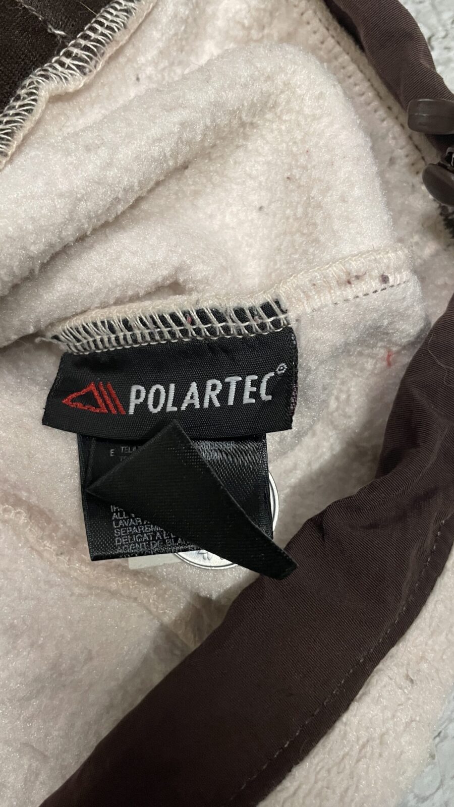 The North Face Polartec Winter Jacket Size M Brown
