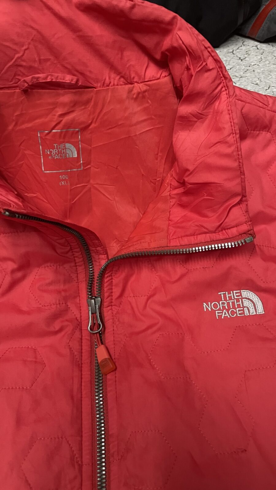 The North Face VX Active Puffer Jacket Red L