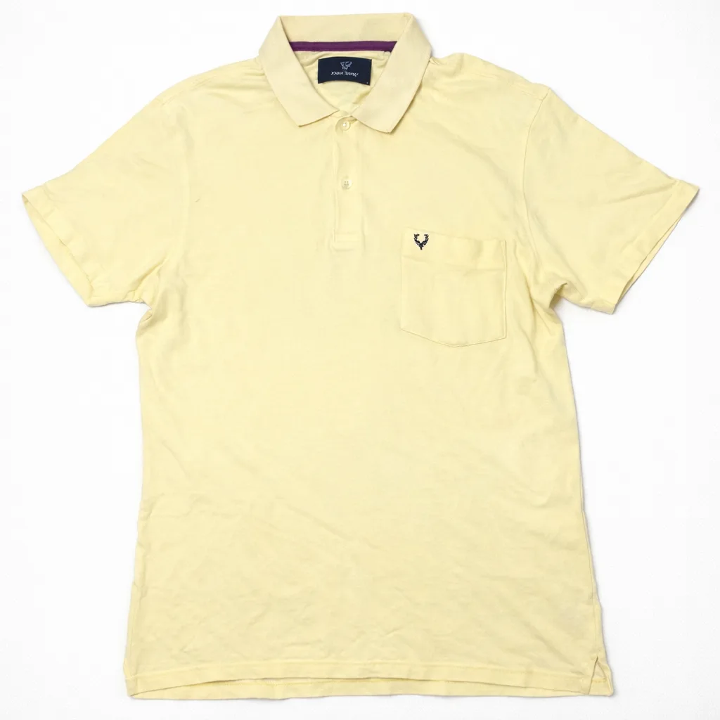 Allen Solly Men’s Yellow Polo T-Shirt Yellow M