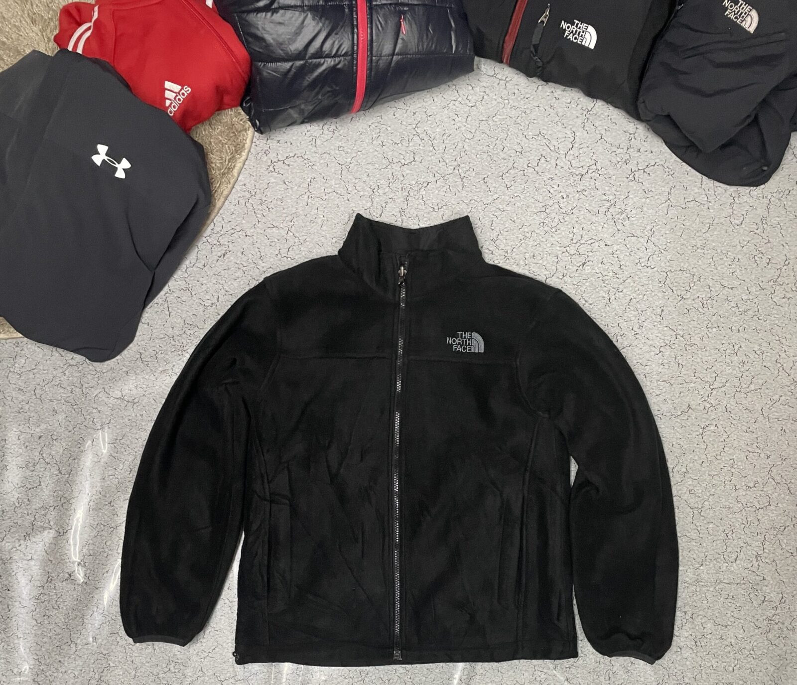 The North Face Reversible Puffer Fleece Winter Jacket size S