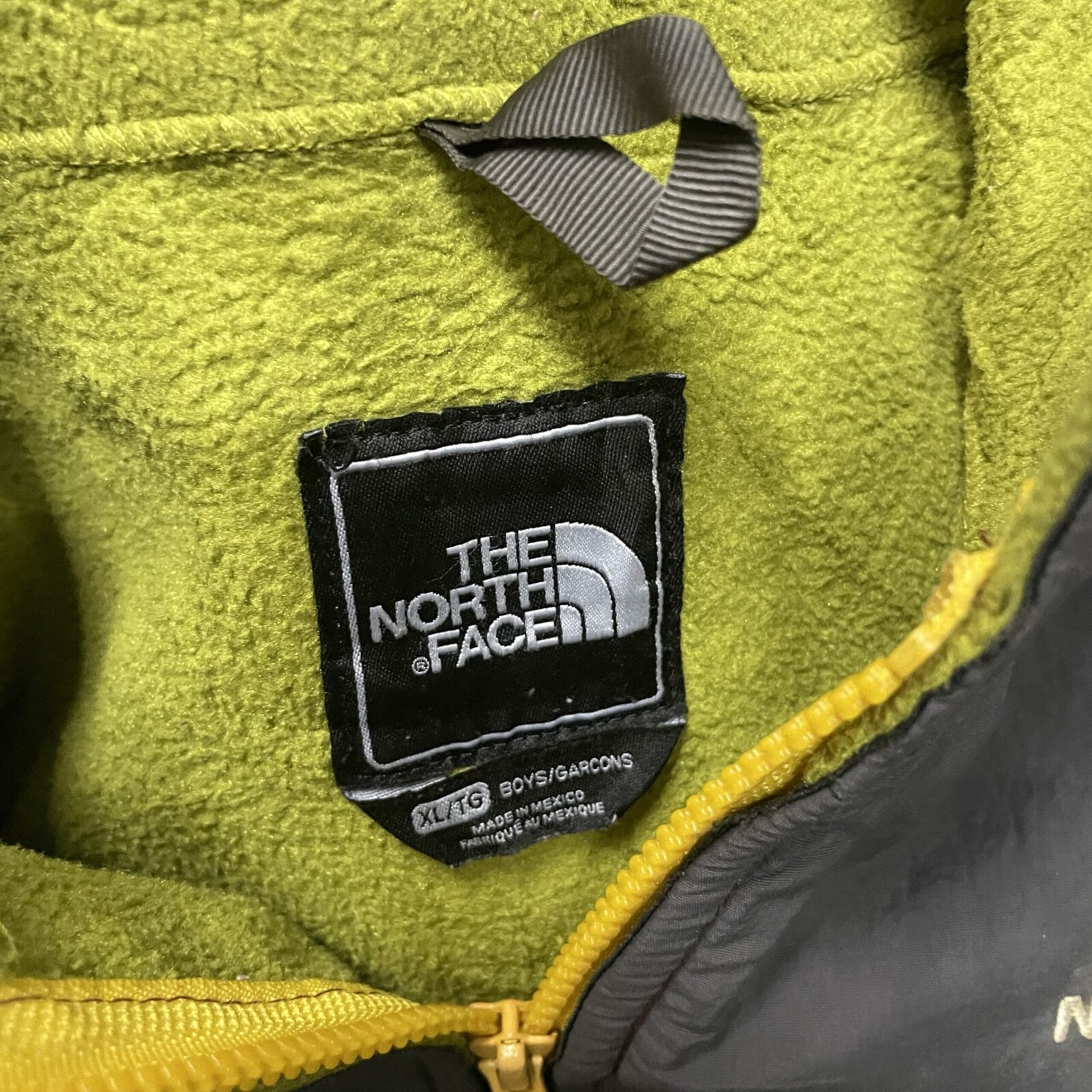 The North Face Polartec Authentic Puffer Fleece winter Jacket L