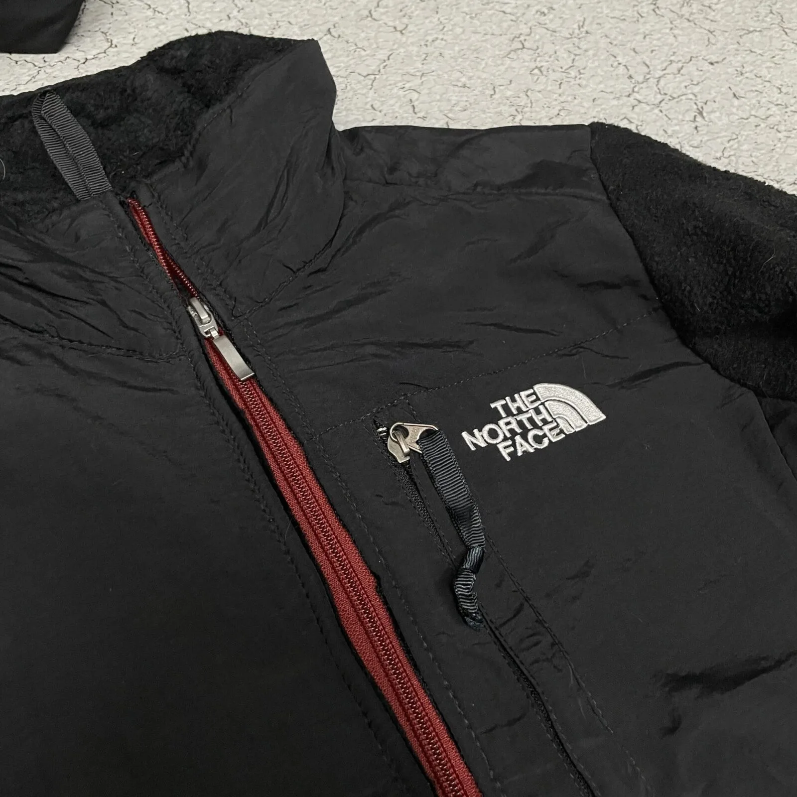 The North Face Polartec Puffer Fleece Winter Jacket  black M