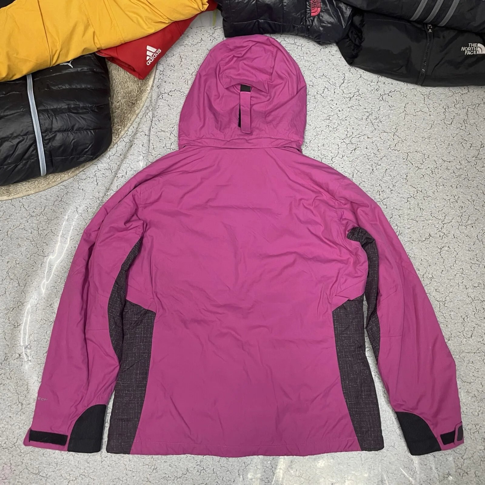 Columbia Titanium Omni Tech Hooded Women’s Winter Jacket Pink L