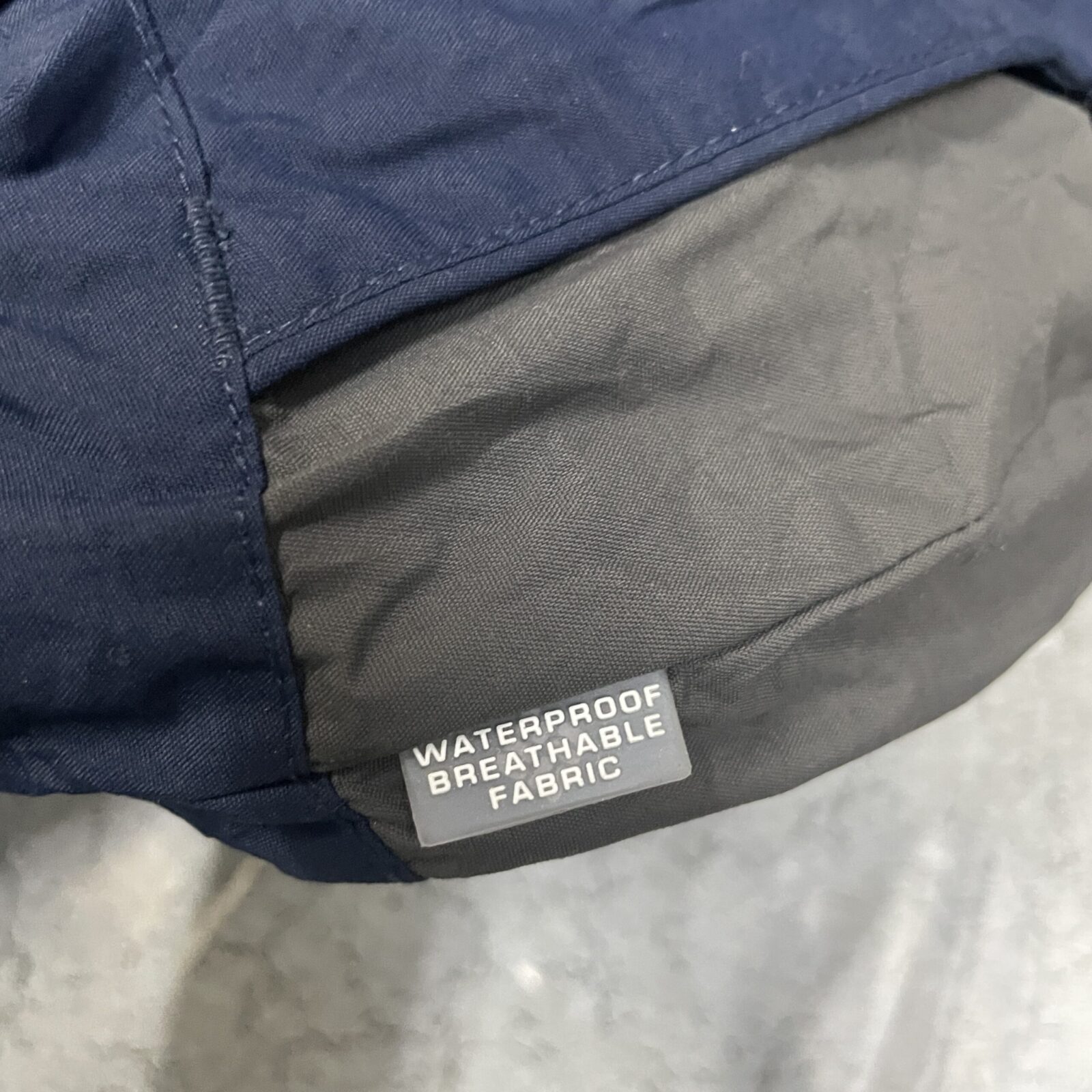 Columbia Insulated Navy Blue Grey Outdoor Cold Weather Jacket -XXL