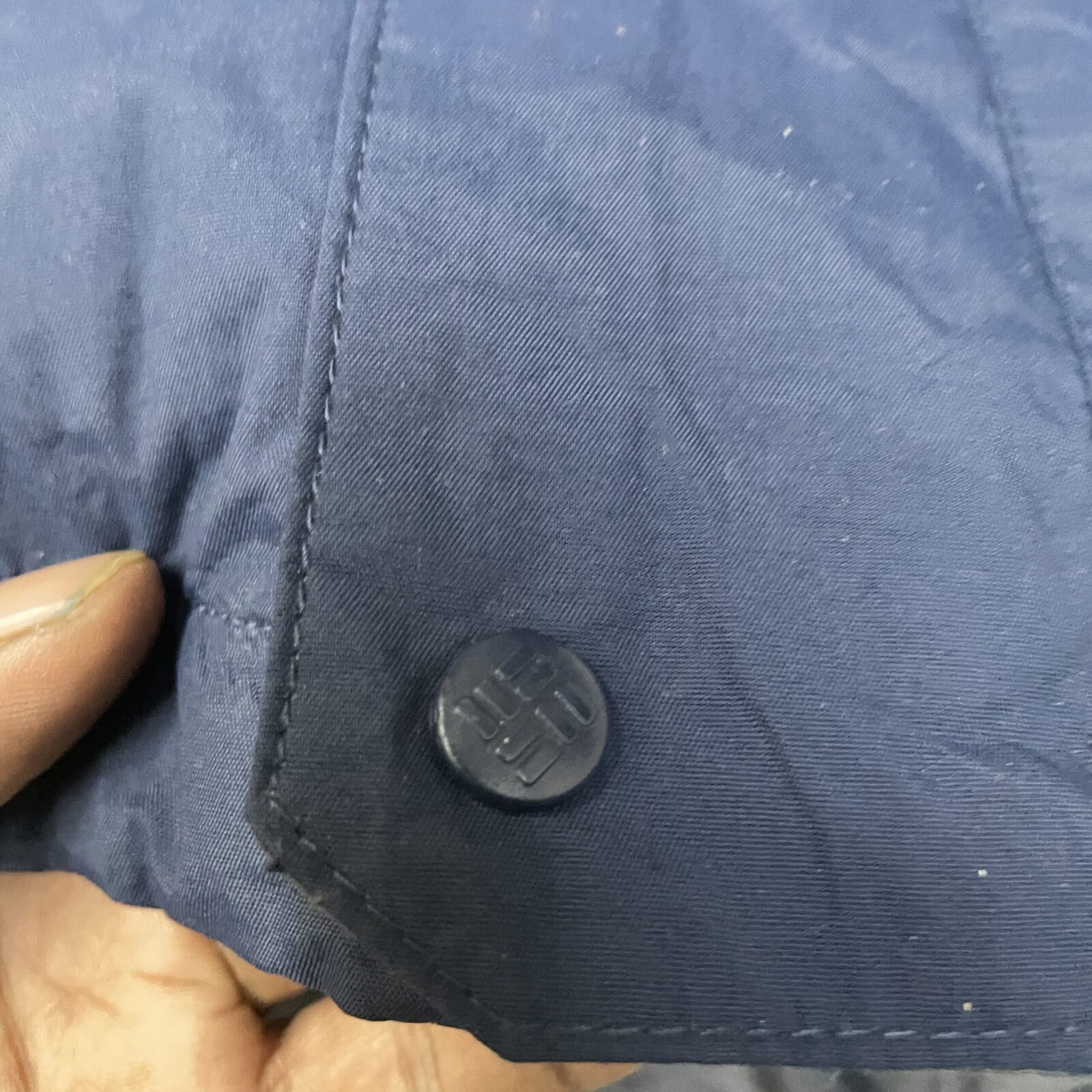 Columbia Insulated Navy Blue Grey Outdoor Cold Weather Jacket -XXL