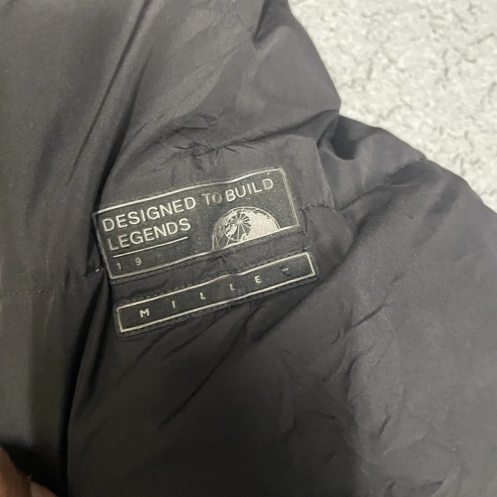 Millet Hooded Parka Winter Jacket Black-M