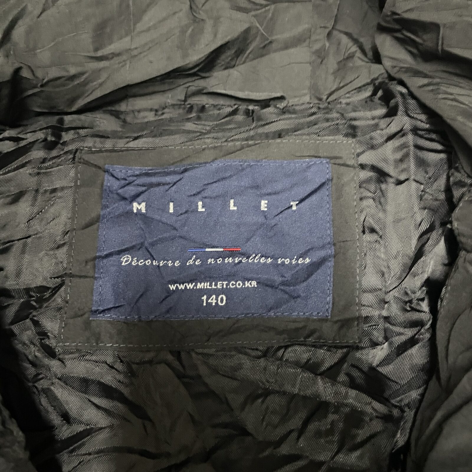 Millet Hooded Parka Winter Jacket Black-M