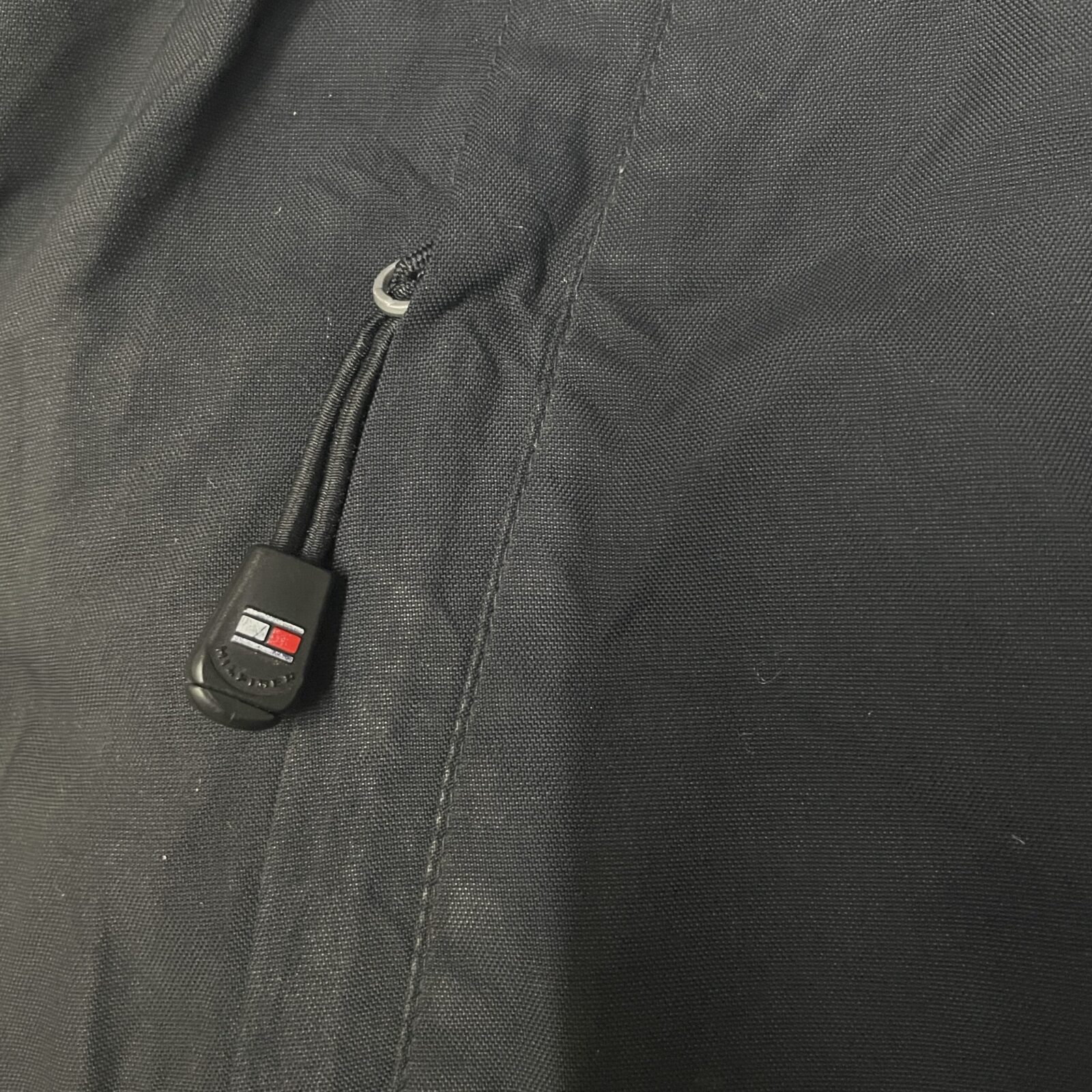 Tommy Hilfiger Hooded Padded Winter Jacket – Black XL