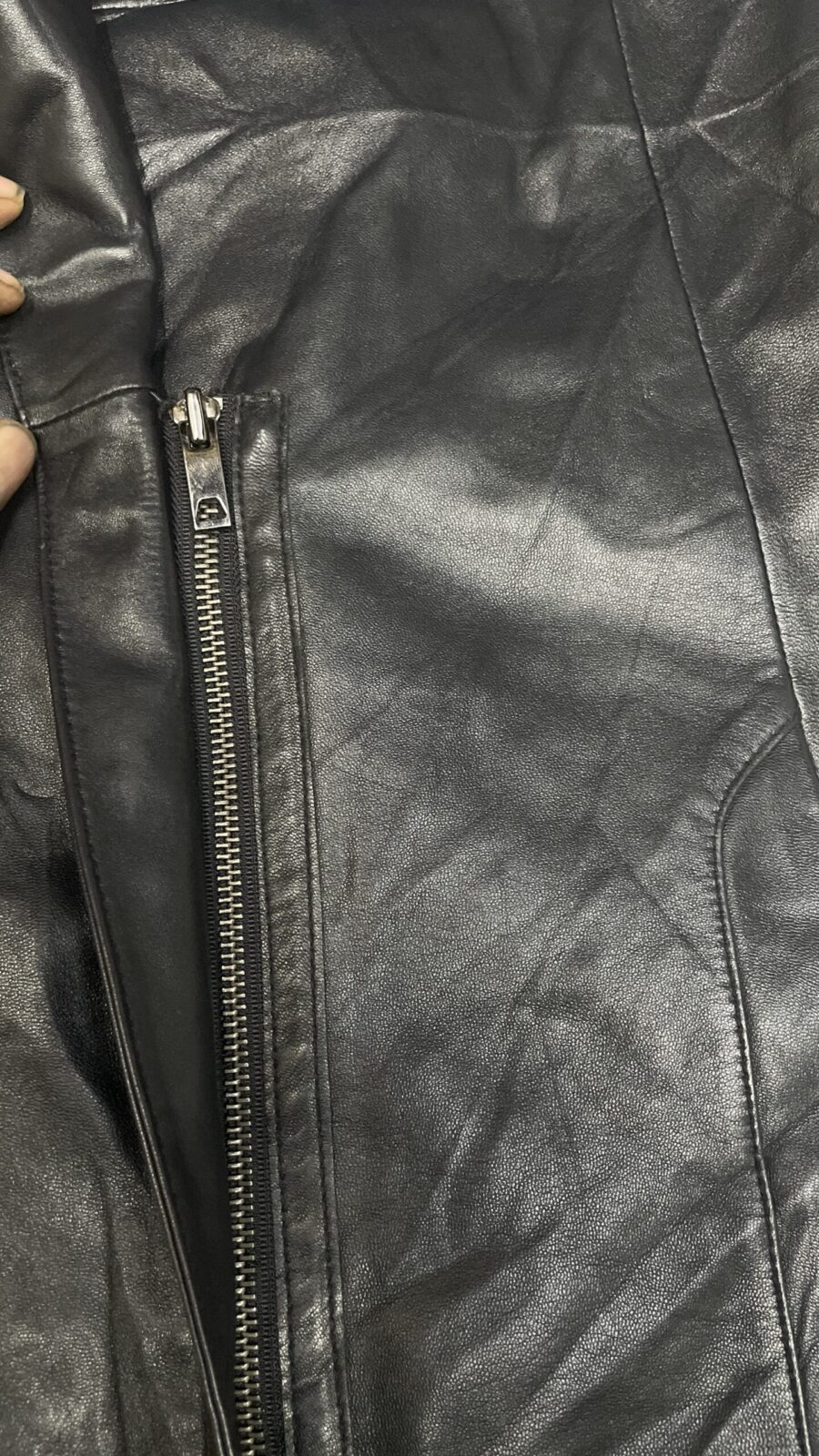 Robo X Real Leather Parka Jacket Made In Korea S