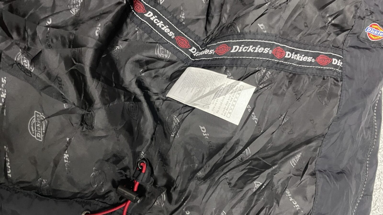 Dickies Usa Puffer Insulated Winter Jacket Black -M