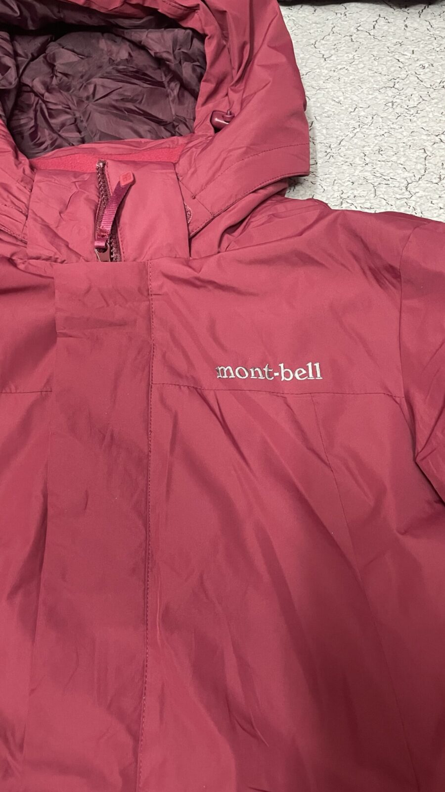 Montbell 3D Thermal Insulated Winter Jacket Red L