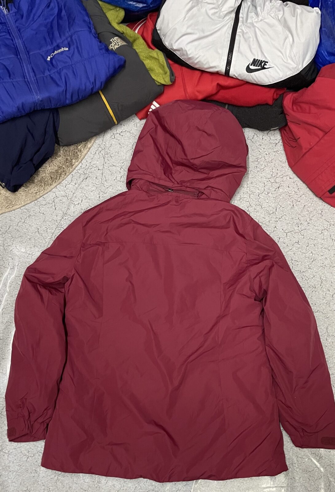 Montbell 3D Thermal Insulated Winter Jacket Red L