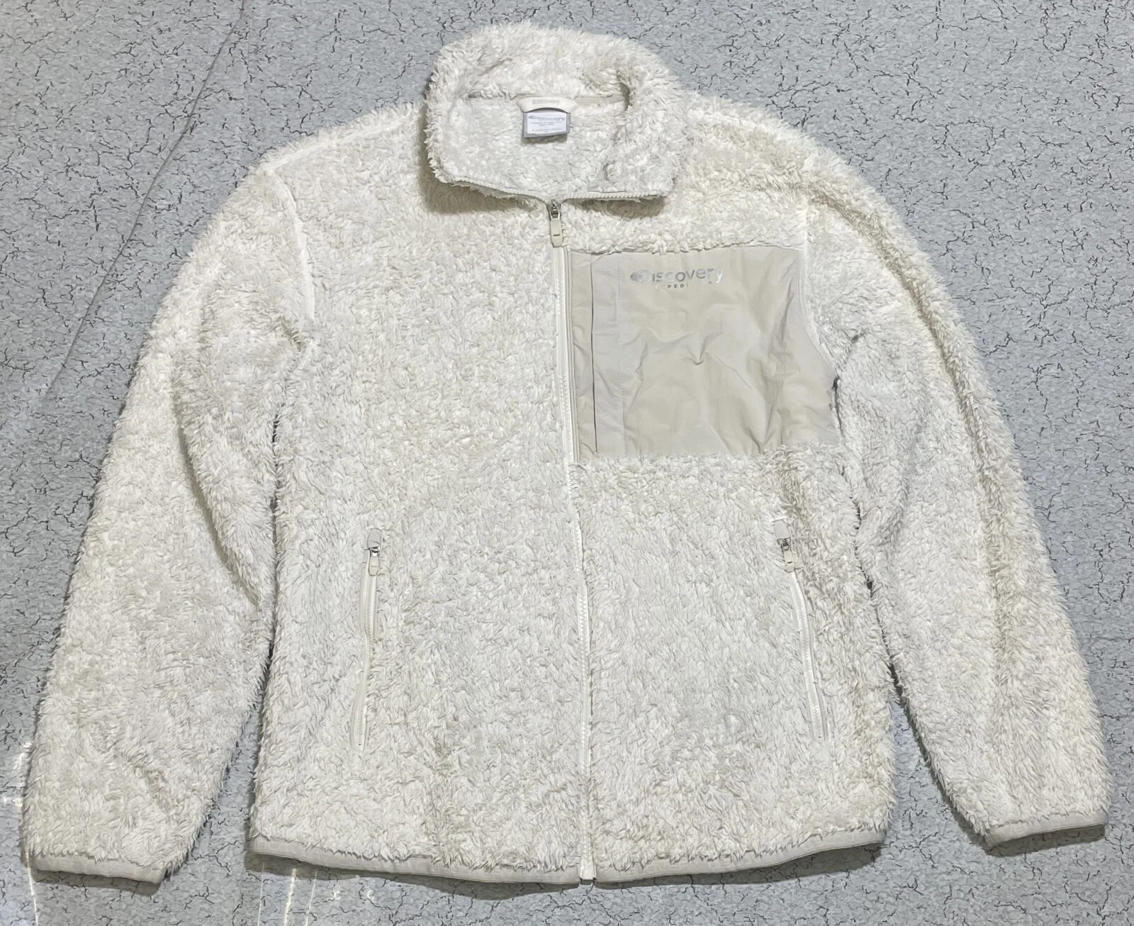Discovery Expedition Winter Fleece Jacket Off White L