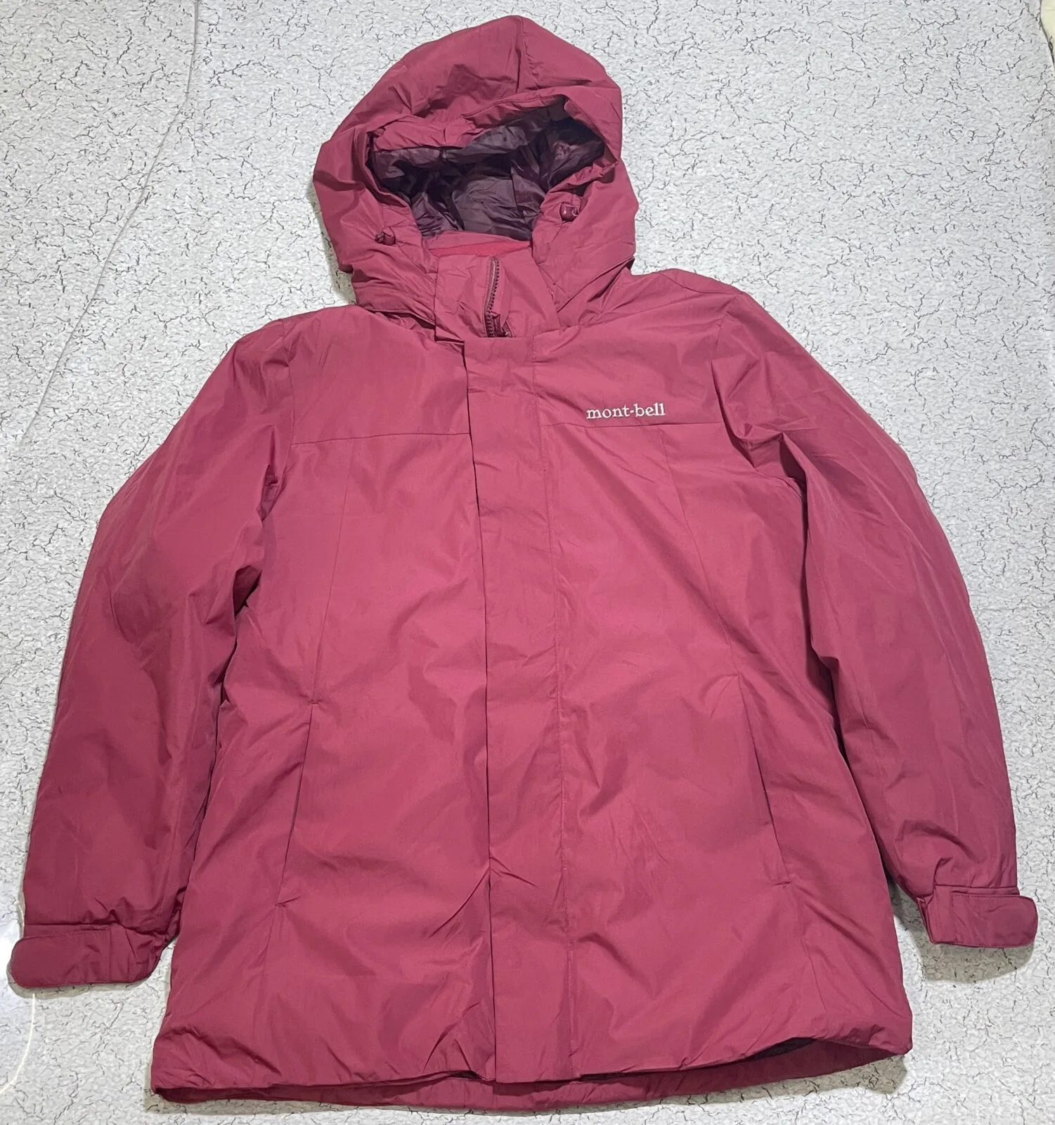 Montbell 3D Thermal Insulated Winter Jacket Red L