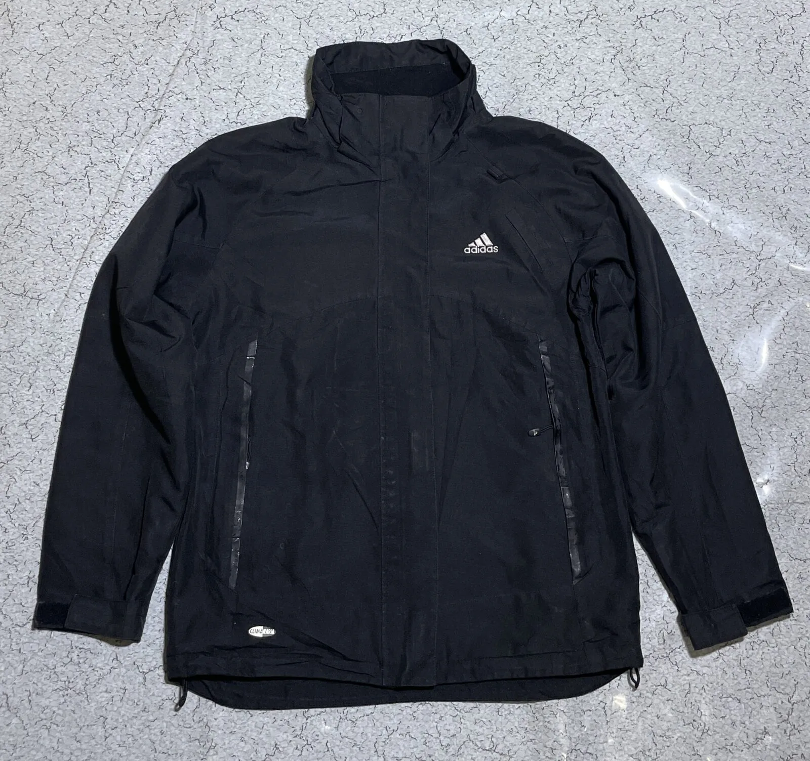 Adidas Climawarm Winter Track Jacket Black M
