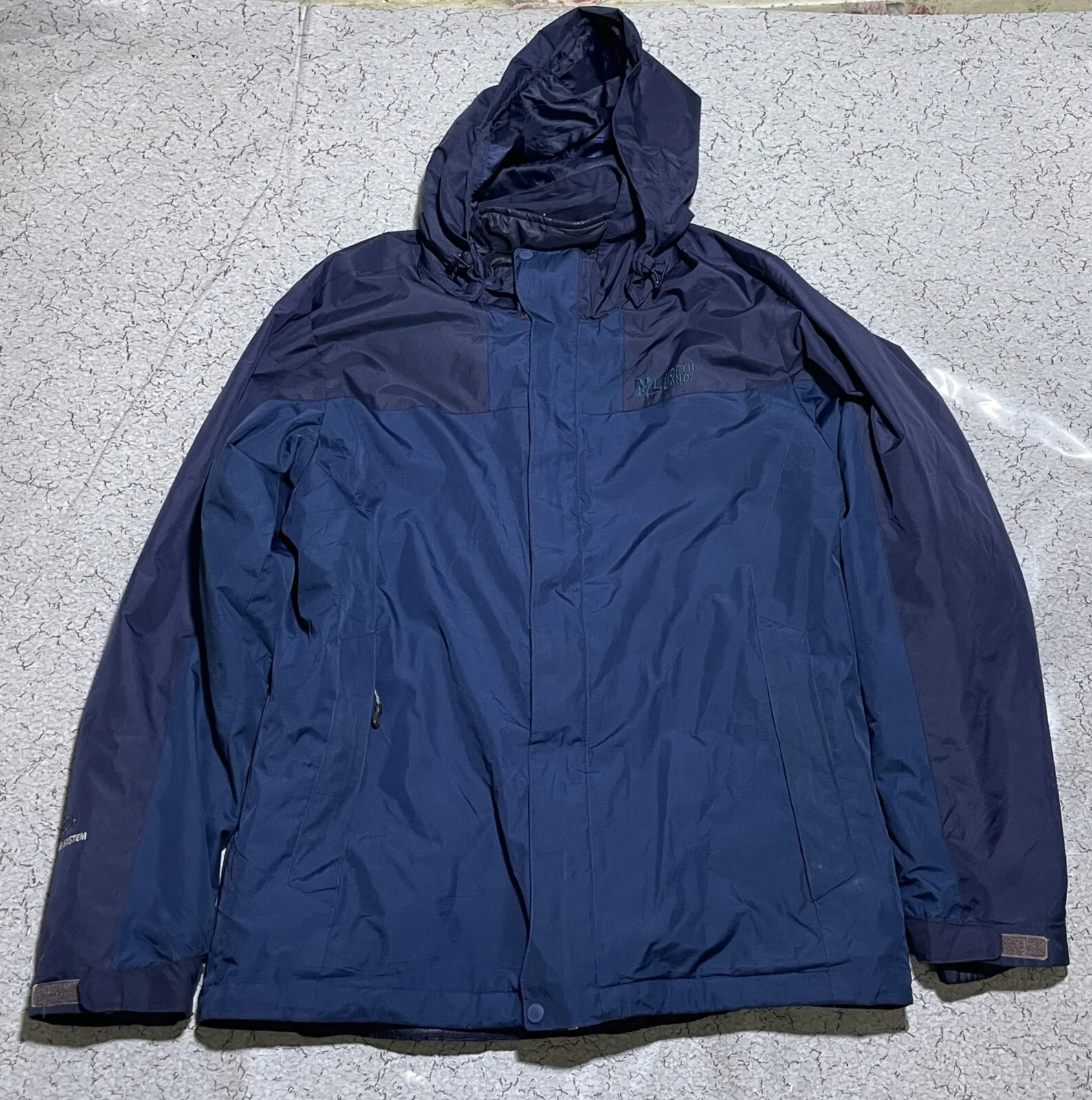 North Land CWS Tech Control Wear System jacket Blue L
