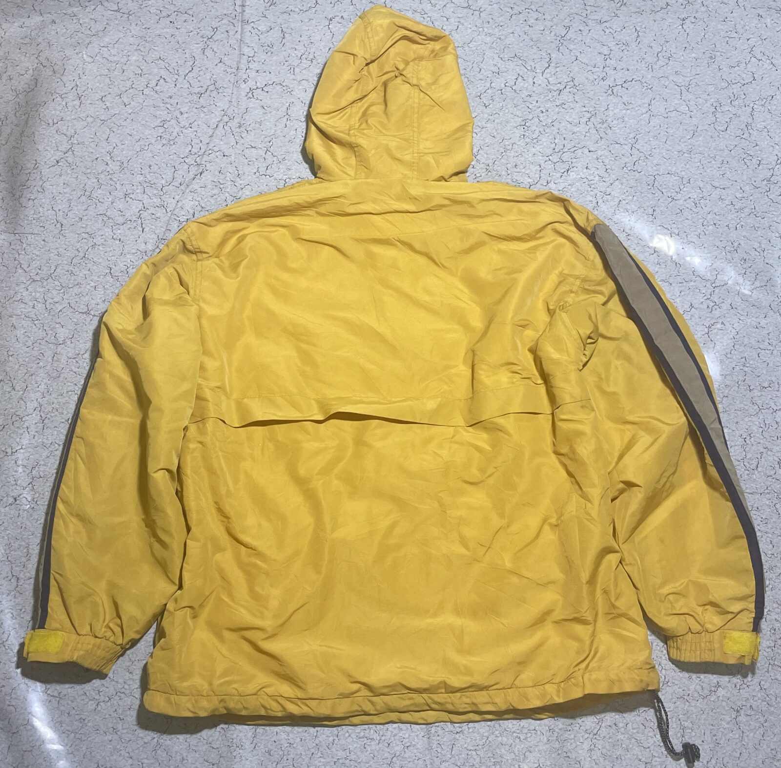 Columbia Classic Pullover Windbreaker Jacket Hooded Front Pocket Xxl