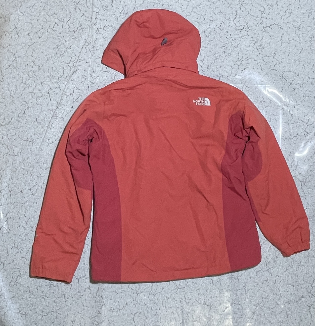 The North Face HyVent Red Waterproof Hooded Jacket Size M