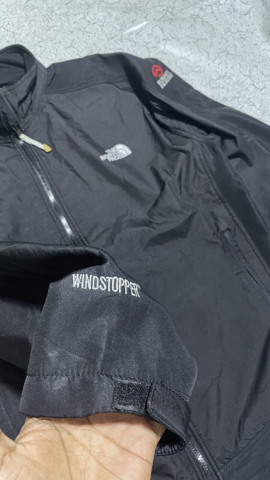 The North Face Summit Series Windstopper Jacket Black Xl