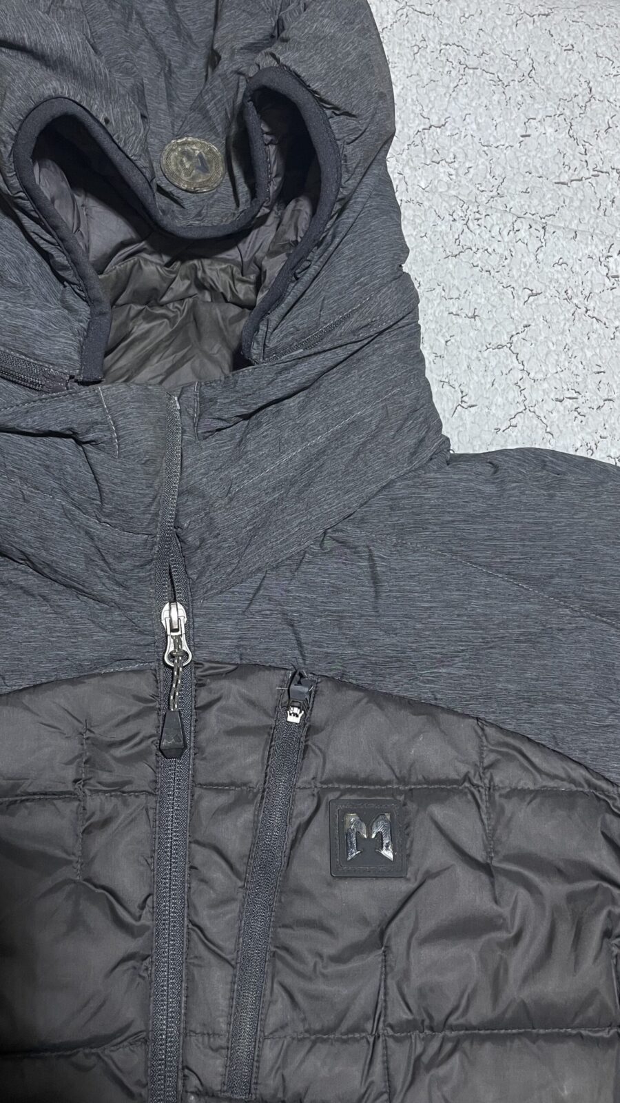 Montpic Puffer Hoodie Winter Jacket L