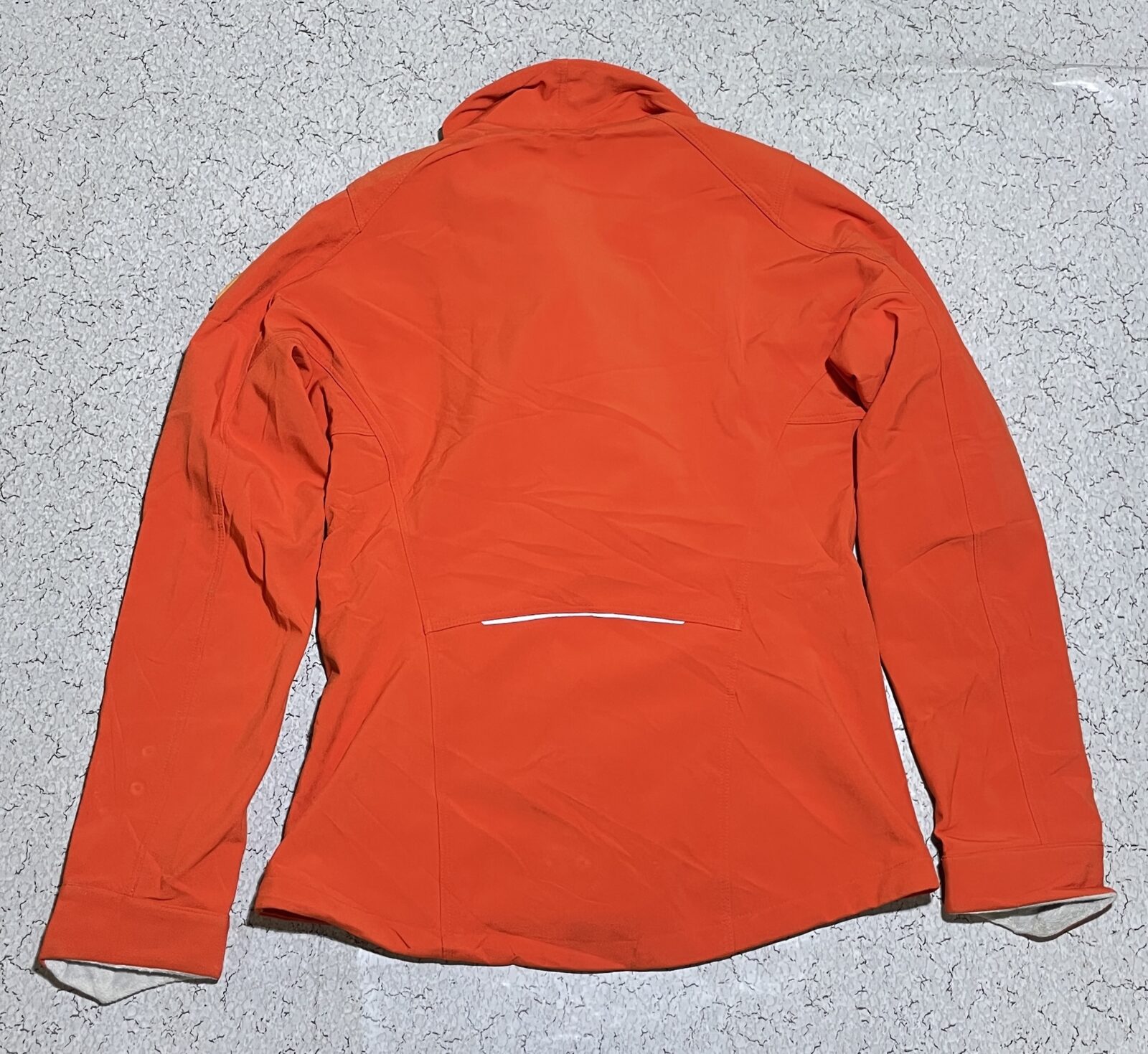 Lowe Alpine Women’s Orange Softshell Winter Track Jacket Lightweight