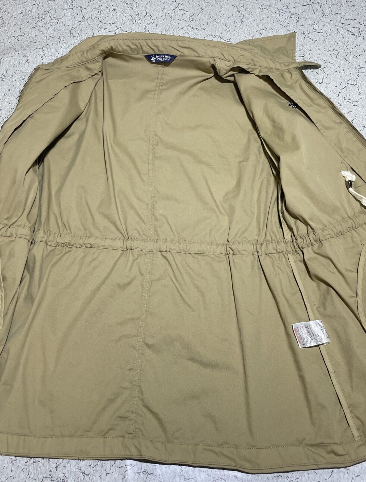 Beverly Hills Polo Club Women’s Beige Utility Jacket L