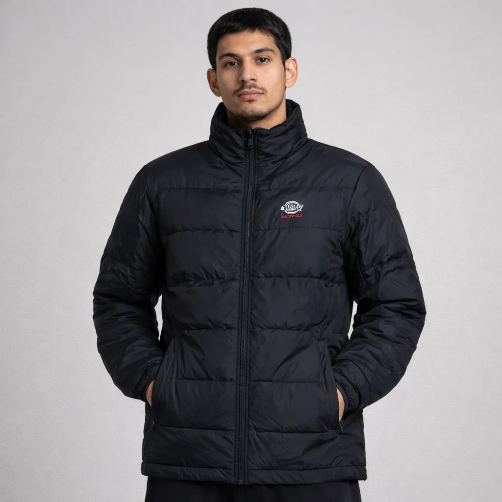 Dickies Usa Puffer Insulated Winter Jacket Black -M