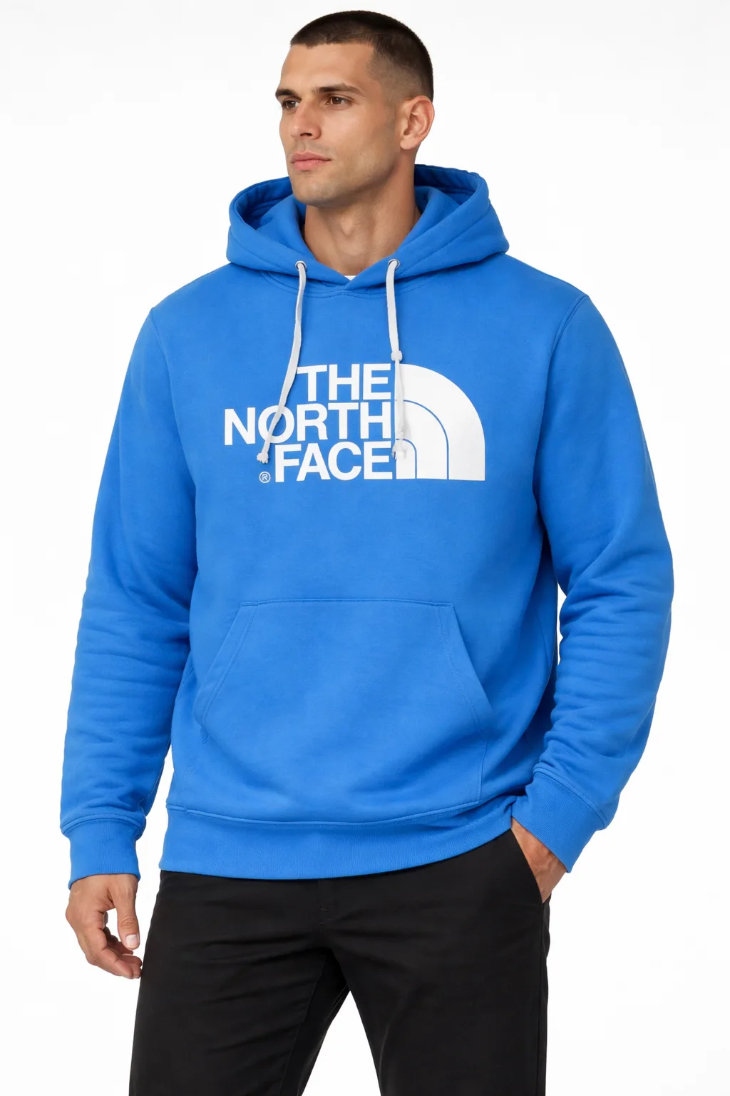 The North Face Hoodie Blue Xxl