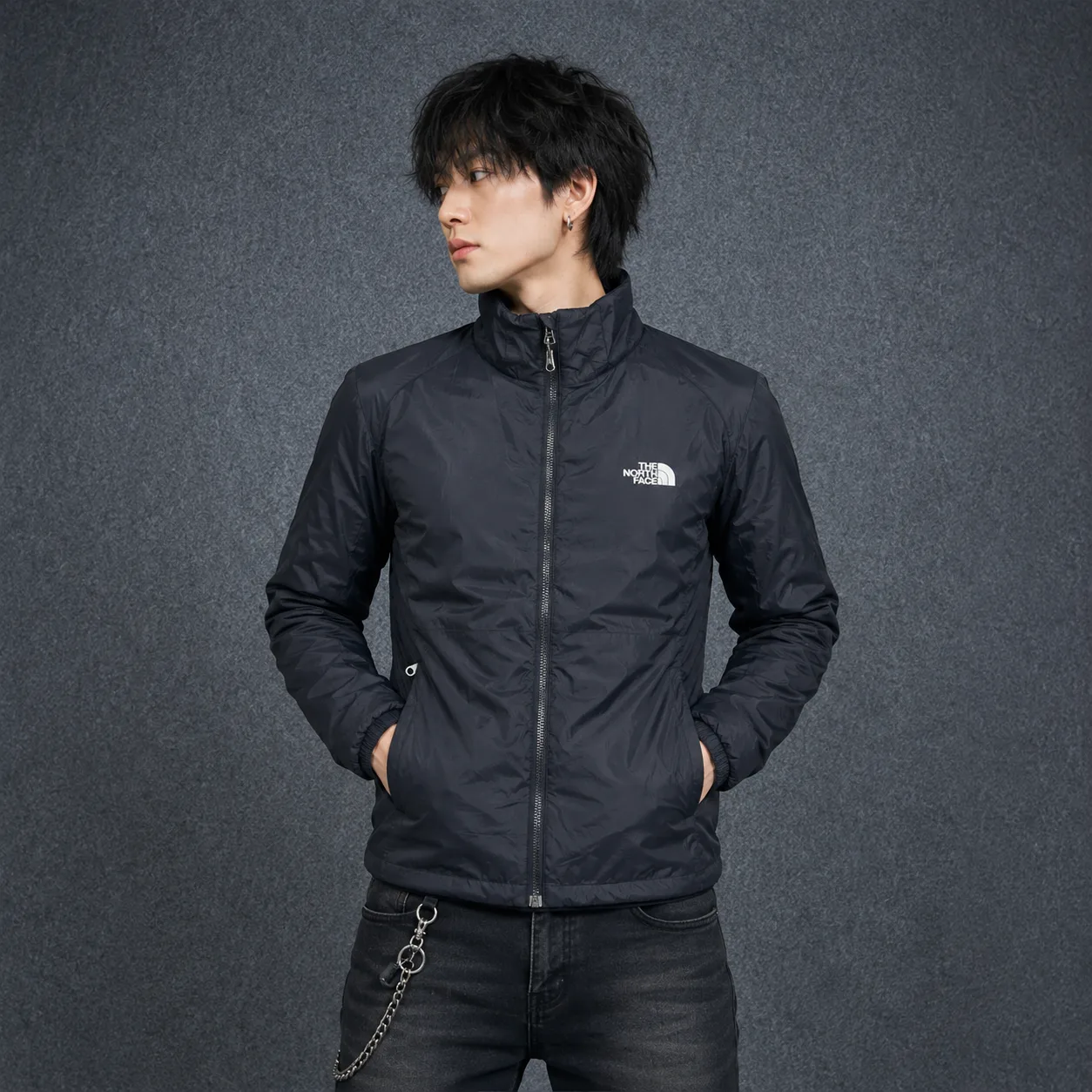 The North Face Puffer Jacket Black Xl
