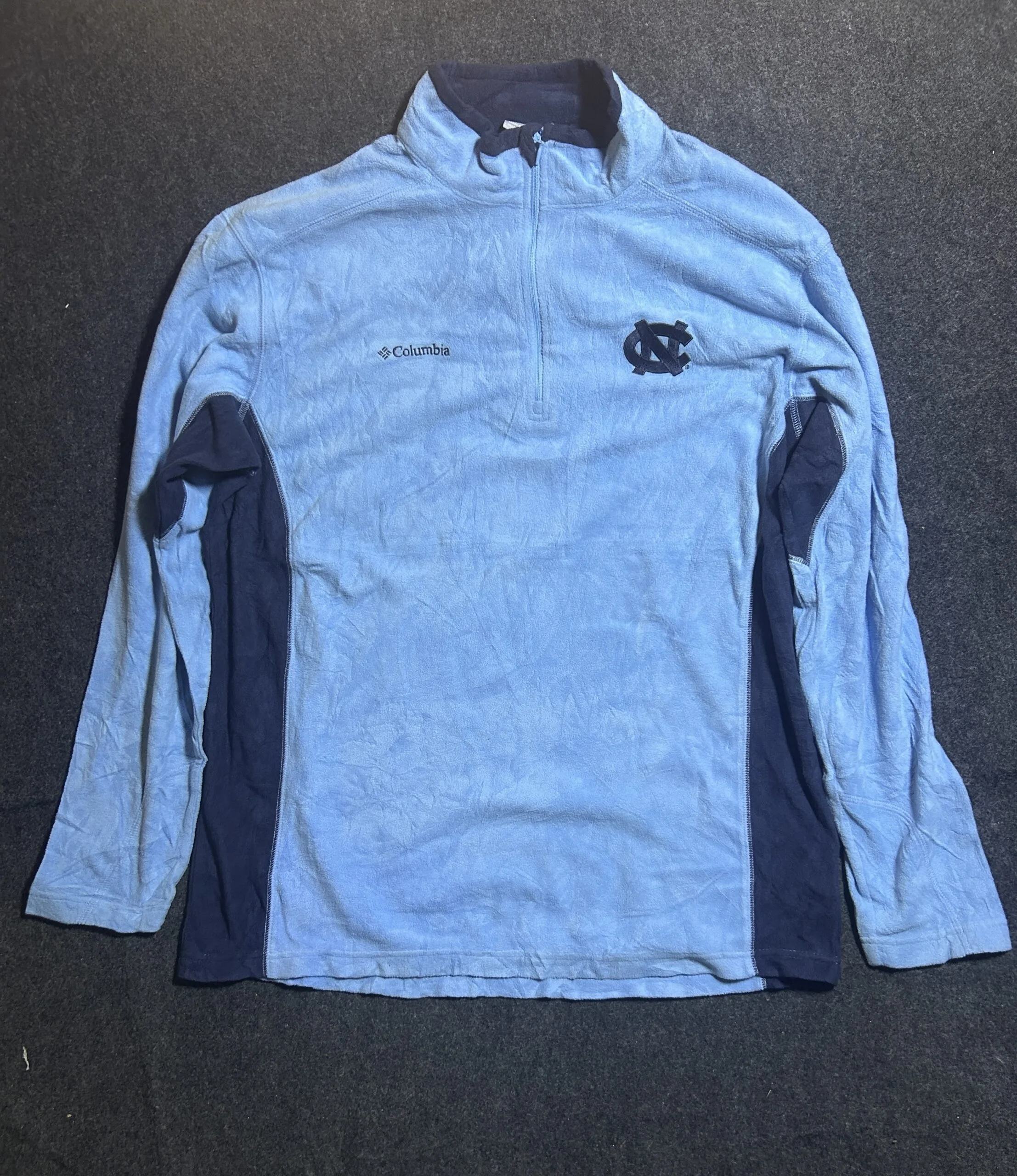 Columbia Winter Fleece Sweater Sky Blue Xl