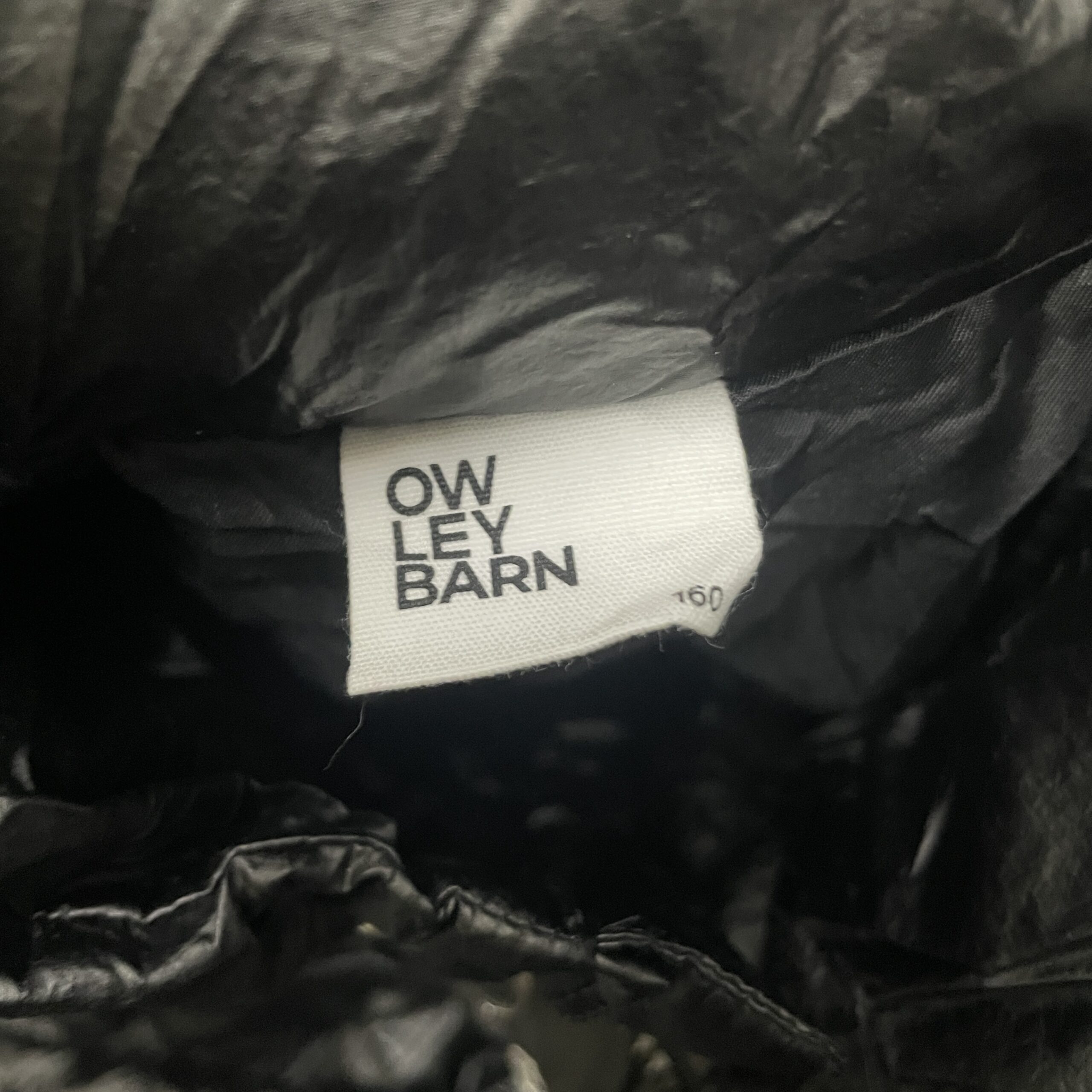 Ow Ley Barn Winter Jacket Black L